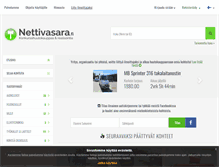 Tablet Screenshot of nettivasara.fi
